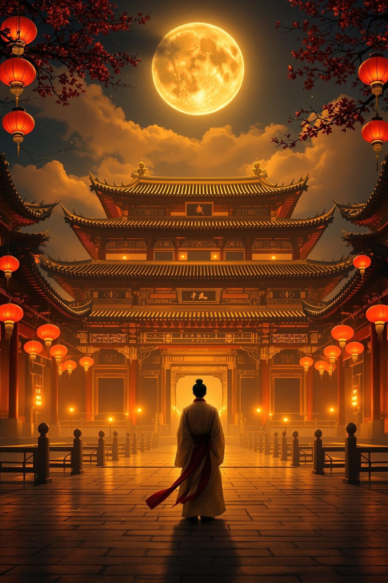 《长安夜未央》电影海报