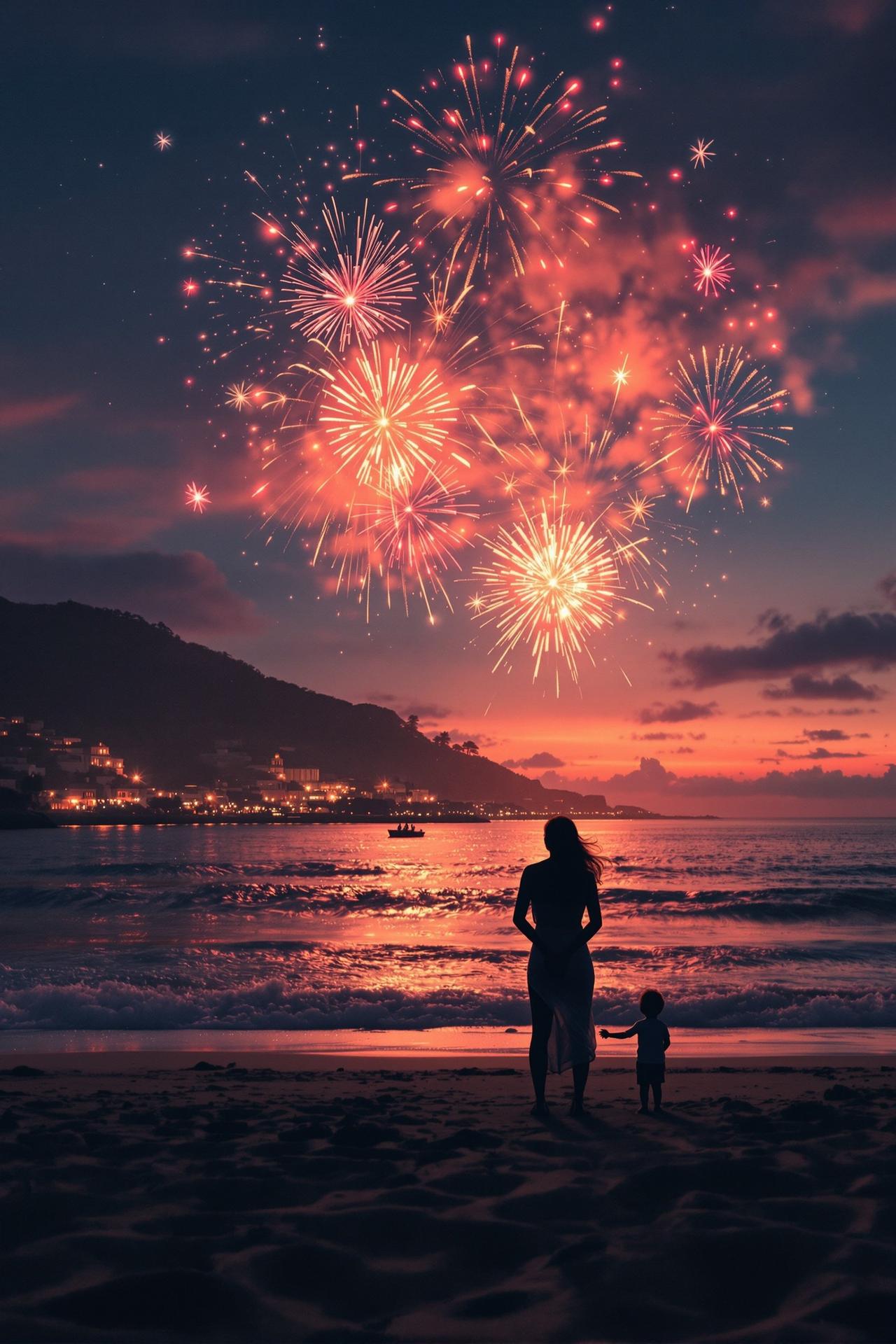 《夏日烟火》电影海报